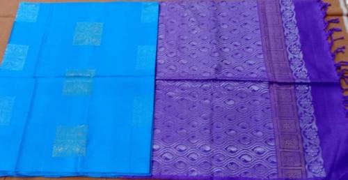 SOFT SILK SAREE WITH BLOUSE